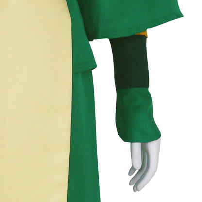 Avatar: Le dernier maître de l'air Toph Beifong Costume de cosplay vert