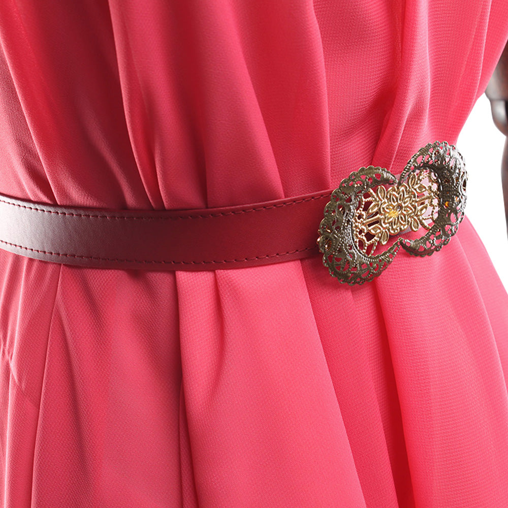 Final Fantasy VII Remake FF7 Aerith Gainsborough Pink Cosplay Costume