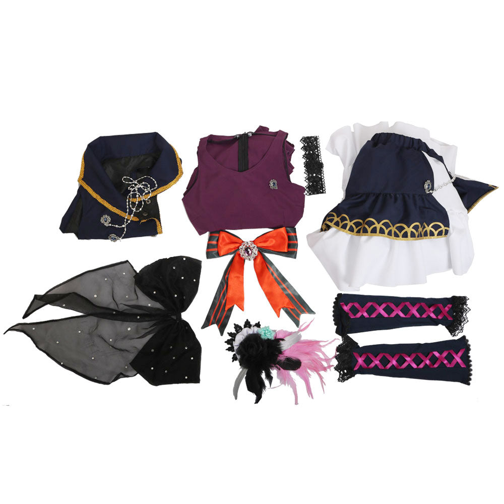 BanG Dream! Roselia Imai Lisa BLACK SHOUT Cosplay Costume