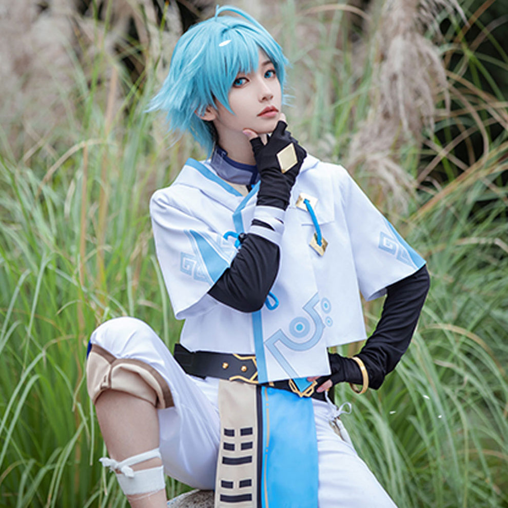 Game Genshin Impact Chongyun Cosplay Costume Dress Cheongsam