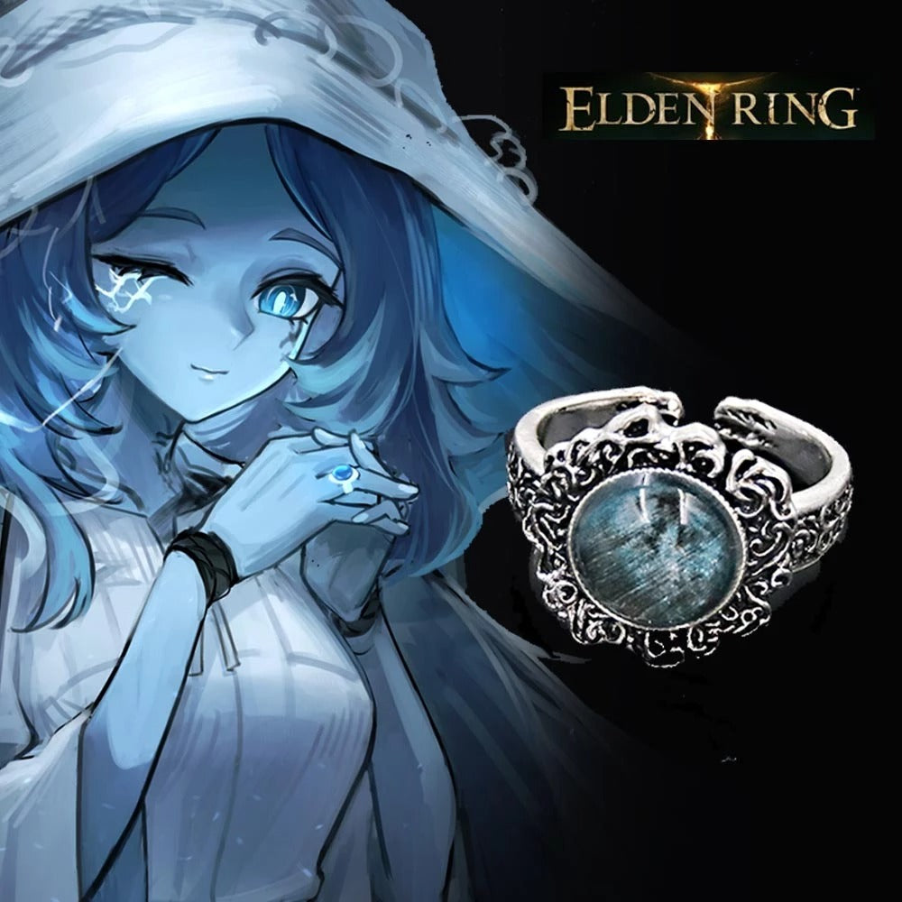 Elden Ring Dark Moon Ring Cosplay Accessory Prop