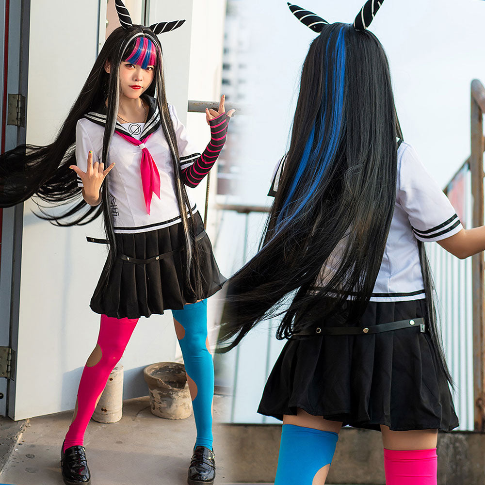 Danganronpa Dangan Ronpa 2: Auf Wiedersehen Verzweiflung Ibuki Mioda Halloween Cosplay Kostüm