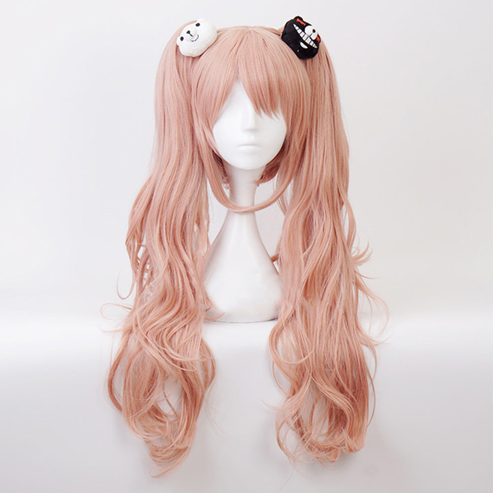 Danganronpa: Trigger Happy Havoc Junko Enoshima Orange Pink Cosplay Wig