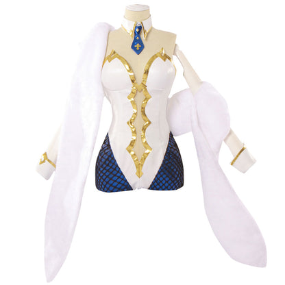 Fate Grand Order Ruler Artoria Pendragon Swimsuit Bunny Girl Rabbit Cosplay Costume