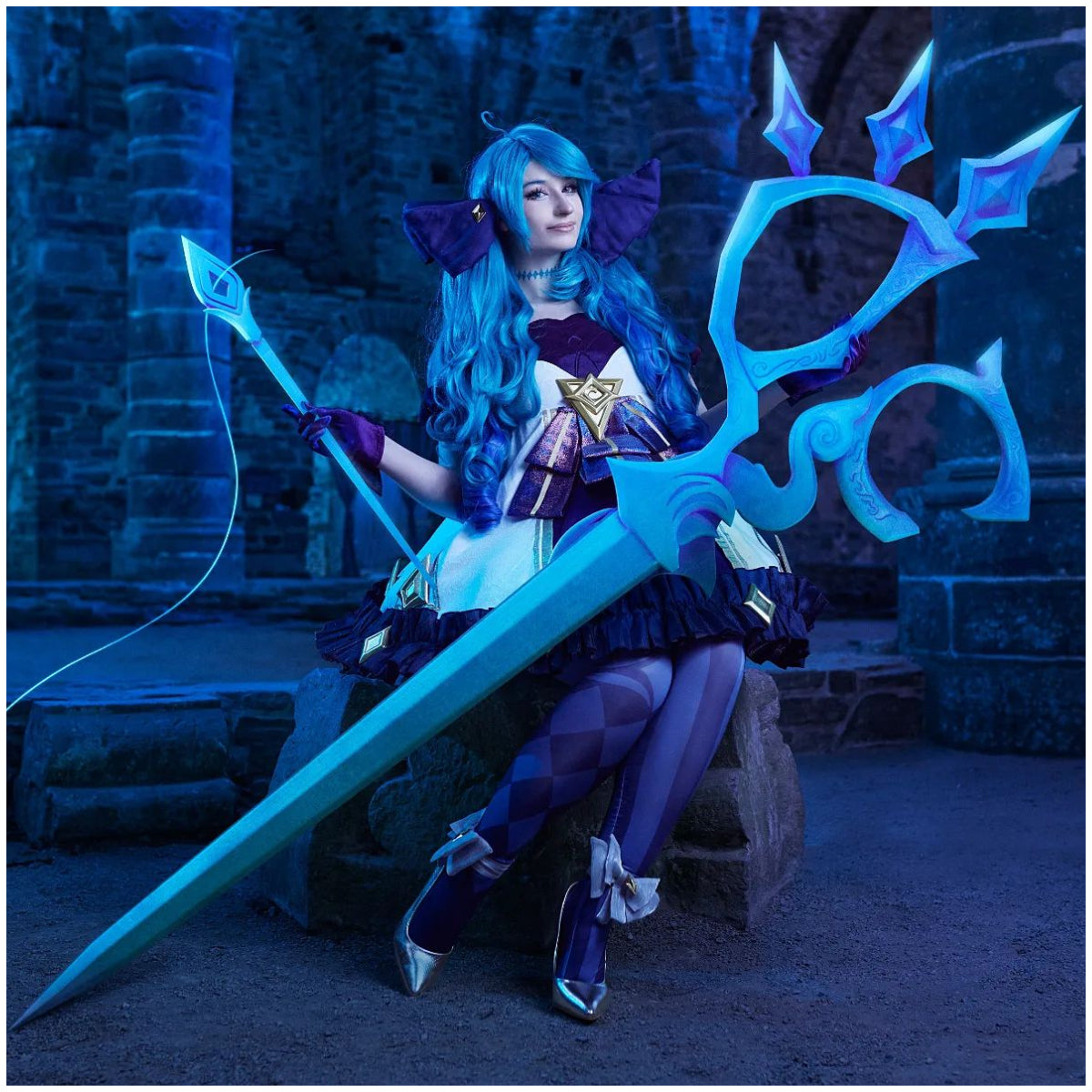 League Of Legends LOL Gwen Cosplay Costume