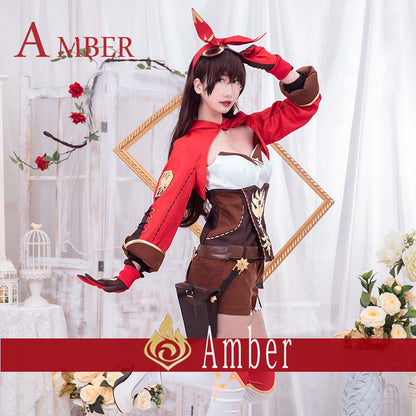 Genshin Impact Amber Cosplay Costume