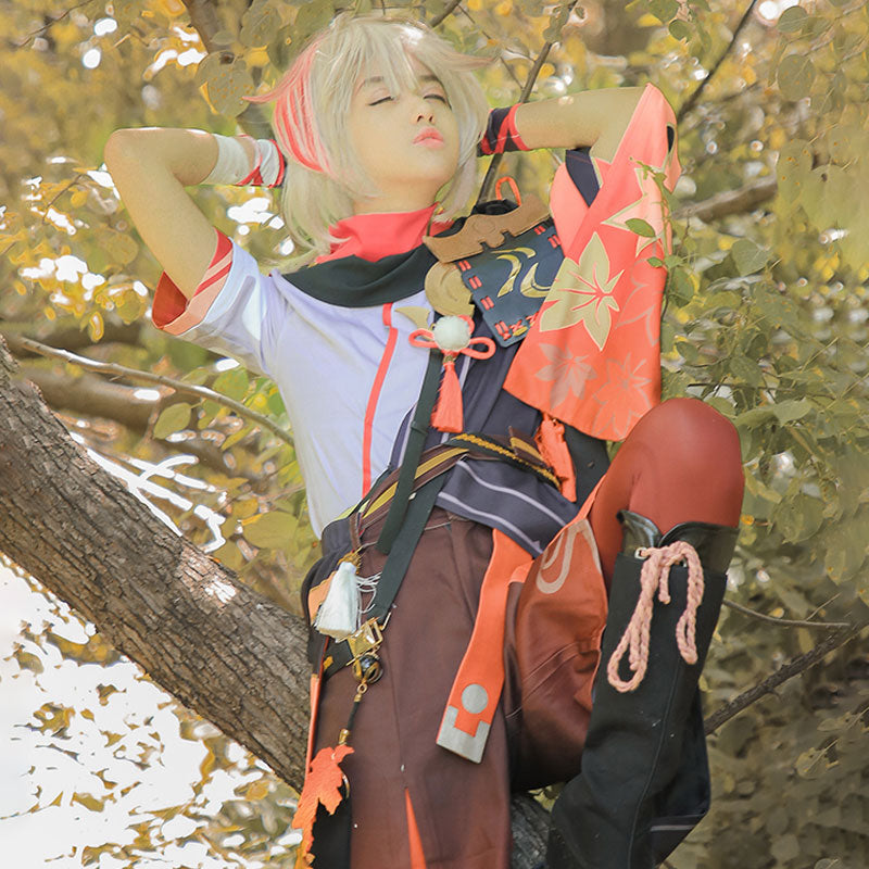 Genshin Impact Kazuha Halloween Cosplay Costume