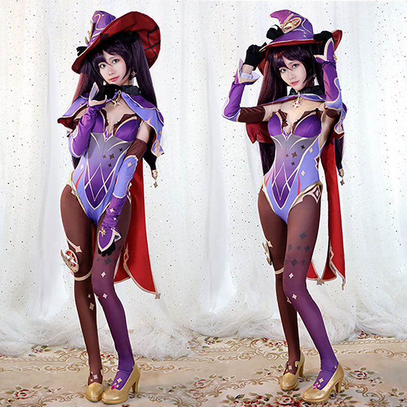 Genshin Impact Mona Halloween Cosplay Costume