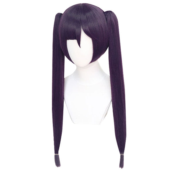 Genshin Impact Mona Halloween Purple Cosplay Wig