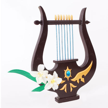 Genshin Impact Venti Harp Accesorio de disfraces Prop