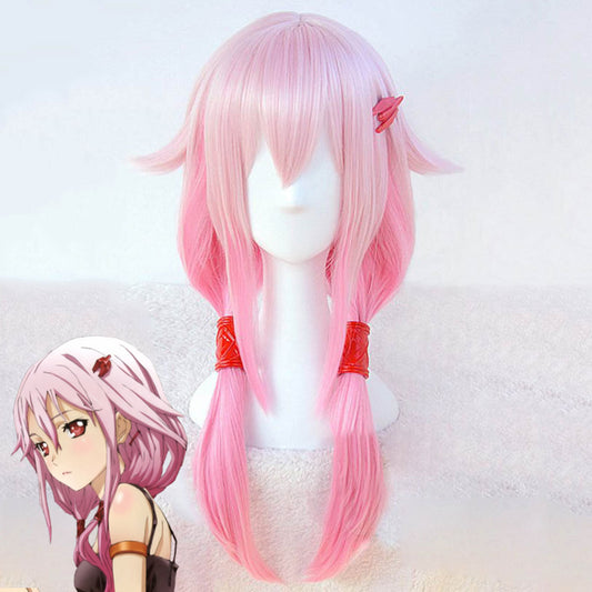 Guilty Crown Inori Yuzuriha Pink Red Cosplay Wig