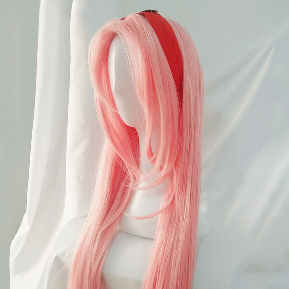 Sakura Haruno de Naruto Halloween Pink Cosplay peluca