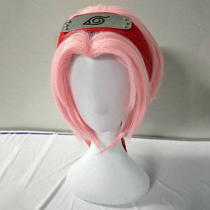 Sakura Haruno from Naruto Pink Short Cosplay Wig