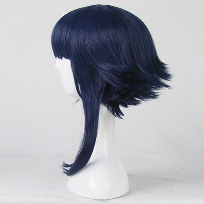 Young Hinata Hyuga from Naruto Halloween Blue Cosplay Wig
