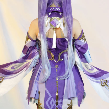 Keqing from Genshin Impact Halloween Cosplay Costume