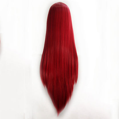Kushina Uzumaki from Naruto Halloween Red Wine Cosplay Wig