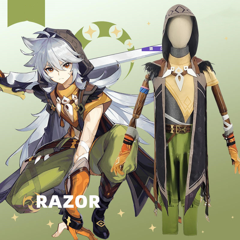 Genshin Impact Razor Cosplay Costume – Gcosplay