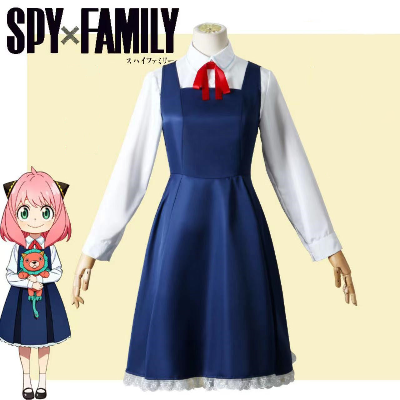 SPY X FAMILY Anya Forger Casual Wear Cosplay Costume
