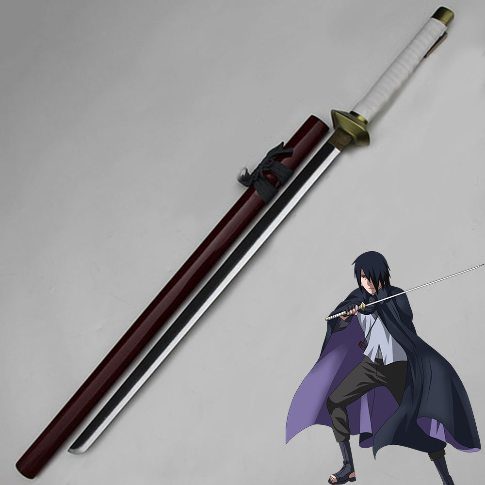 Sasuke Uchiha from Naruto Boruto Halloween Sword Cosplay Weapon Prop