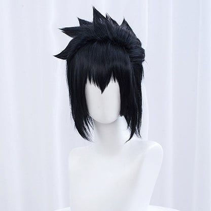 Sasuke Uchiha from Naruto Halloween Black Cosplay Wig