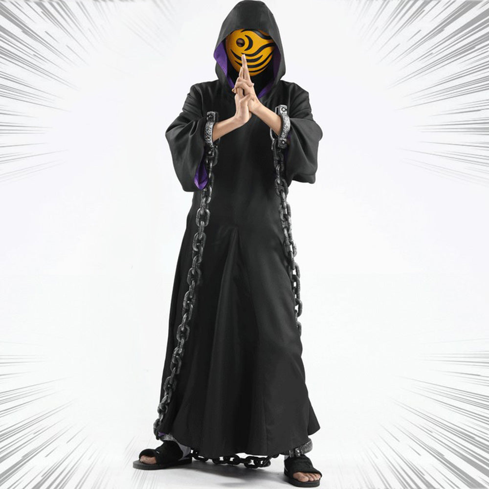 Uchiha Obito Tobi from Naruto Halloween Cosplay Costume