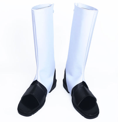 Uchiha Obito from Naruto Halloween White Shoes Cosplay Boots