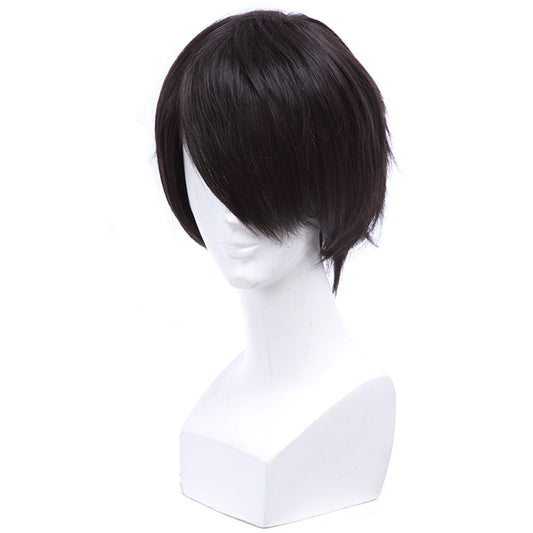 Sasuke Uchiha from Naruto Boruto Halloween Black Cosplay Wig