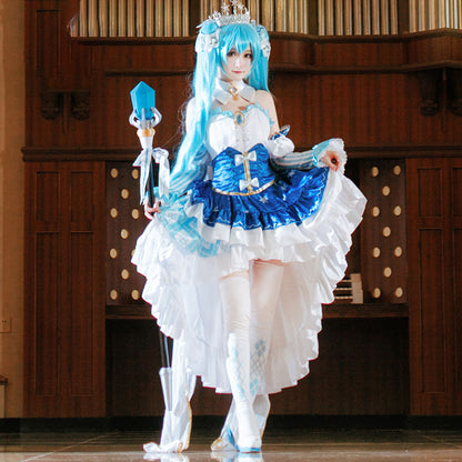 Vocal Idol Snow Virtual Girl 2019 Cosplay Costume