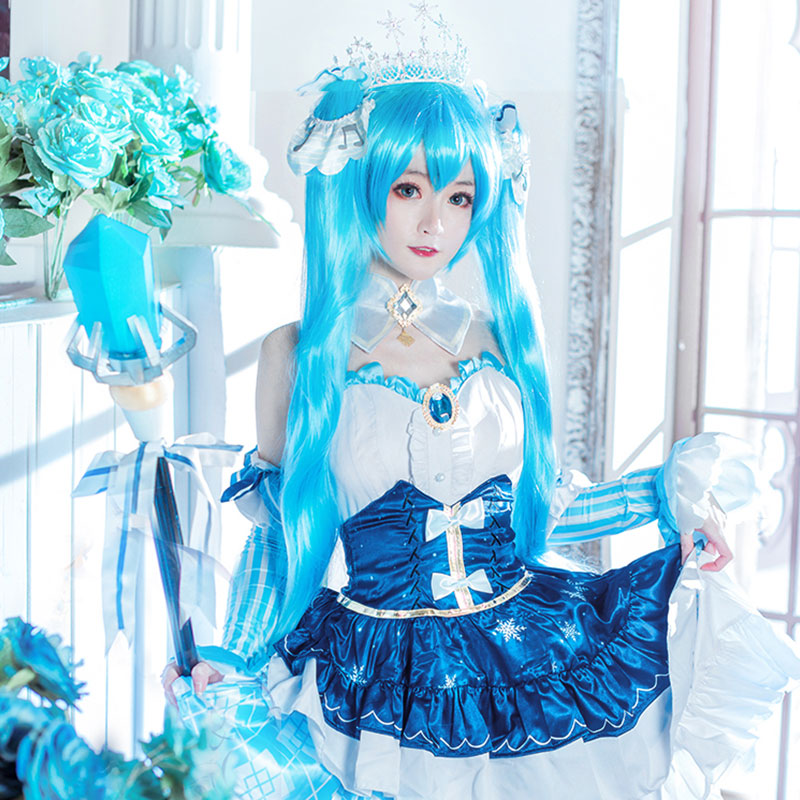 Vocal Idol Snow Virtual Girl 2019 Cosplay Costume