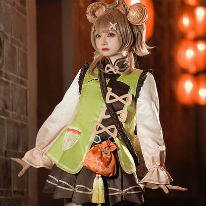 Yaoyao from Genshin Impact Halloween Cosplay Costume