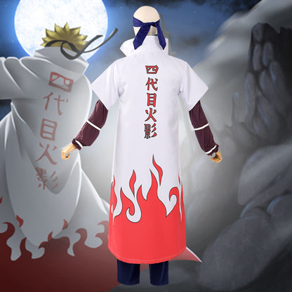 Yondaime 4. Hokage Minato Namikaze von Naruto Halloween Cosplay Kostüm