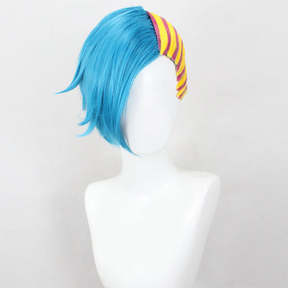 Your Turn to Die Alice Yabusame Blue Cosplay Wig