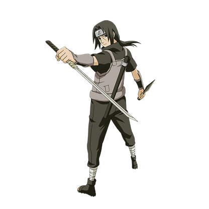 Naruto Anbu's Itachi Uchiha Sword Cosplay Weapon Prop