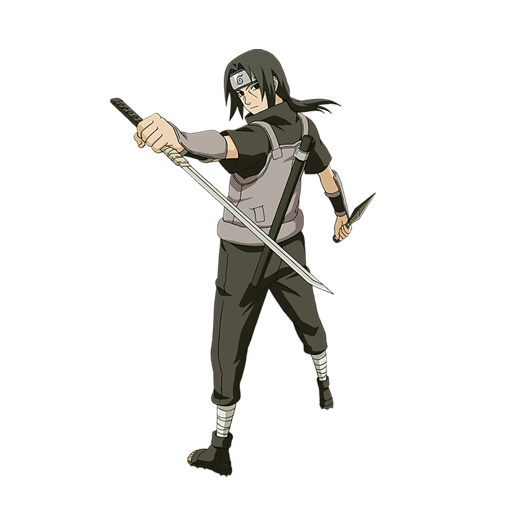 L'arme de cosplay de l'épée Itachi Uchiha de Naruto Anbu